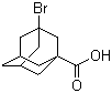 3-溴-1-金刚烷甲酸分子式结构图