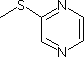 2-甲硫基吡嗪分子式结构图