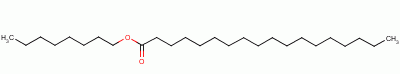 硬脂酸辛酯分子式结构图