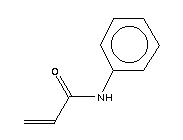 N-苯基丙烯酰胺分子式结构图