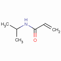 N-异丙基丙烯酰胺分子式结构图