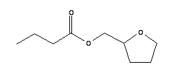 酪酸四氢糠酯分子式结构图