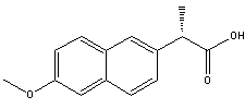 氧萘丙酸分子式结构图