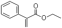 2-苯基丙烯酸乙酯分子式结构图