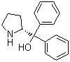 (R)-(+)-alpha,alpha-二苯基脯氨醇分子式结构图