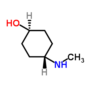 反-4-甲胺基环己醇分子式结构图