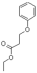 3-苯氧基丙酸乙酯分子式结构图