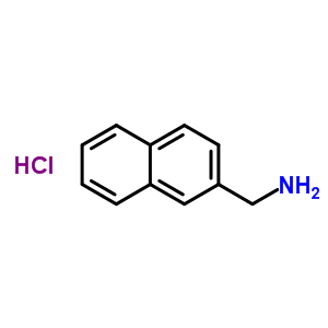 2-萘甲胺盐酸盐分子式结构图