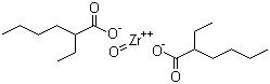 异辛酸锆分子式结构图