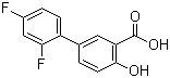 二氟尼柳分子式结构图