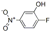 2-氟-5-硝基苯酚分子式结构图