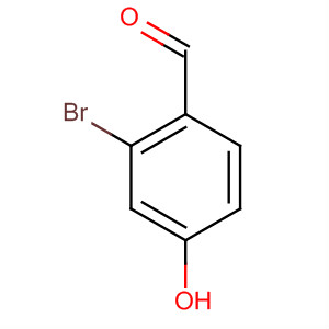 2-溴-4-羟基苯甲醛分子式结构图