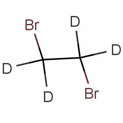 1,2-二溴乙烷-D4分子式结构图