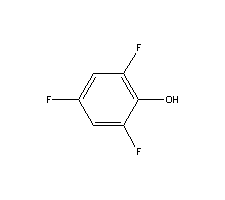 2,4,6-三氟苯酚分子式结构图