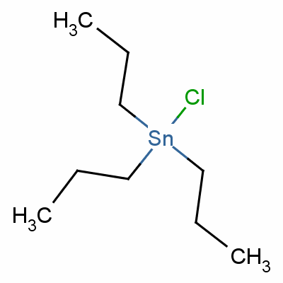 三正丙基氯化锡分子式结构图