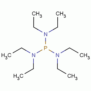 己乙基亚磷三酰胺分子式结构图