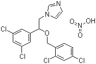 硝酸咪康唑分子式结构图