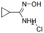 环丙甲酰胺肟盐酸盐分子式结构图