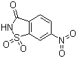 6-硝基糖精分子式结构图