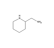 2-氨甲基哌啶分子式结构图