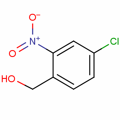 4-氯-2-硝基苯甲醇分子式结构图