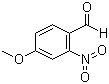 2-硝基-4-甲氧基苯甲醛分子式结构图