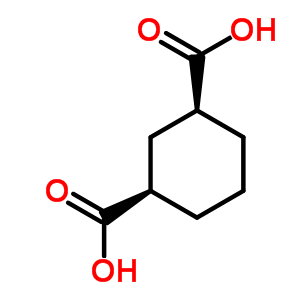 顺-1,3-环己烷二甲酸分子式结构图