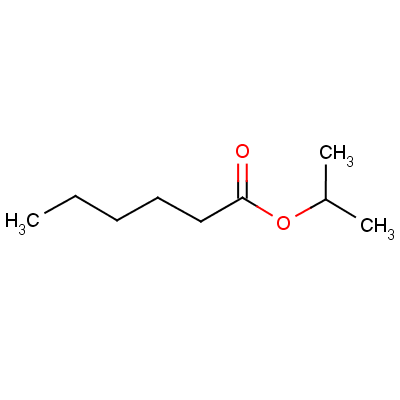 己酸异丙酯分子式结构图