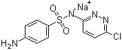 磺胺氯哒嗪钠分子式结构图