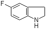 5-氟吲哚啉分子式结构图