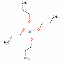 正丙醇锆(IV)分子式结构图