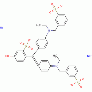 固绿FCF分子式结构图