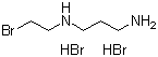 N-(2-溴乙基)-1,3-丙二胺二氢溴酸盐分子式结构图