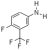 4-氟-3-三氟甲基苯胺分子式结构图