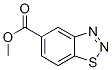 1,2,3-苯并噻二唑-5-羧酸甲酯分子式结构图