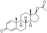 17-乙酸勃地酮分子式结构图