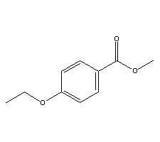 对乙氧基苯甲酸甲酯分子式结构图