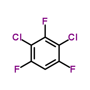 1,3-二氯-2,4,6-三氟苯分子式结构图