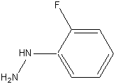 2-氟苯肼分子式结构图