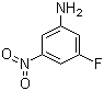 5-氟-3-硝基苯胺分子式结构图