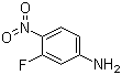 3-氟-4-硝基苯胺分子式结构图