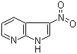 3-硝基-7-氮杂吲哚分子式结构图