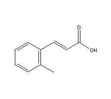 邻甲基肉桂酸分子式结构图