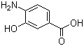 4-氨基-3-羟基苯甲酸分子式结构图