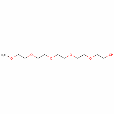 五甘醇单甲醚分子式结构图