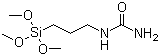 3-脲丙基三甲氧基硅烷分子式结构图