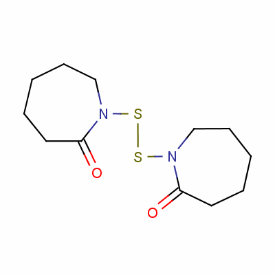 二硫化二己内酰胺分子式结构图