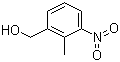 2-甲基-3-硝基苯甲醇分子式结构图