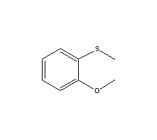 2-甲氧基茴香硫醚分子式结构图