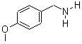 对甲氧基苄胺分子式结构图